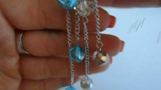 Chain Dangle Earrings and Tutorial [upl. by Edveh]