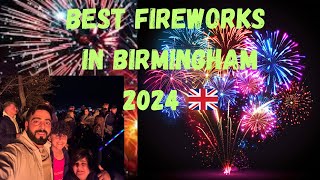 BEST FIREWORKS IN UK 🇬🇧 2024  FIREWORKS BIRMINGHAM UK 🇬🇧  BIG FIREWORKS [upl. by Matias272]