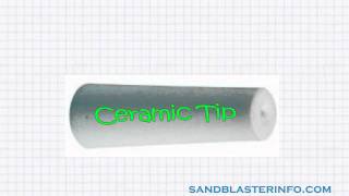 Sandblaster Nozzle Tips Information [upl. by Artimas199]