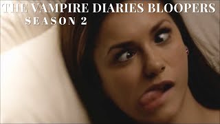 The Vampire Diaries Bloopers Season 2 Guaranteed To Make Your Day [upl. by Ttcos176]