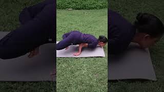 😄 Padmasan in Mayurasana  Improves Digestive System [upl. by Eliades272]