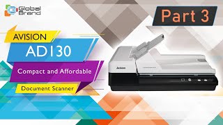 HOW TO SCAN WITH AVISION AD130 Compact and Affordable Document Scanner Part3  Global Brand Pvt Ltd [upl. by Elyad]