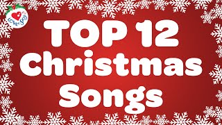 Top 12 Christmas Songs with Lyrics 🎅 Best Christmas Playlist 2024 🎄 Merry Christmas [upl. by Sherlocke]