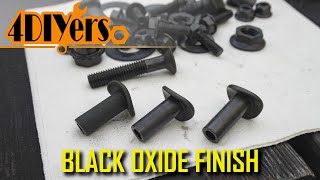 How to Refinish Rusty Fasteners with a Black Oxide Coating [upl. by Alfonso20]