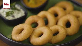 Gits Medu Vada Recipe mix [upl. by Kornher]