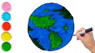 How to draw a Globe drawing  Step by step drawing easy  globa drawing easy [upl. by Agamemnon]