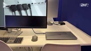 InfoComm 2023 Dell Shows Off U4323QE 43Inch 4K MultiClient Monitor for Up to Four Sources [upl. by Ened314]