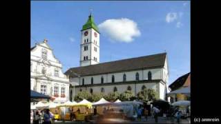 WANGEN im Allgäu RV Stadtpfarrkirche St Martin  Vollgeläute [upl. by Eihtak522]