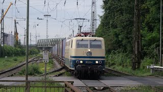 Eisenbahnverkehr in Recklinghausen Süd Mit Br 1116 146 185 152 275 3427 1428 202 [upl. by Ytsrik]