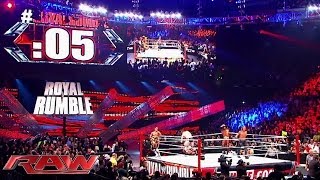 Royal Rumble by the numbers Raw Jan 20 2014 [upl. by Spancake]