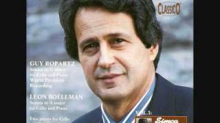 Ropartz Sonata for cello and piano S Heled  E Tahmizianwmv [upl. by Ruberta]