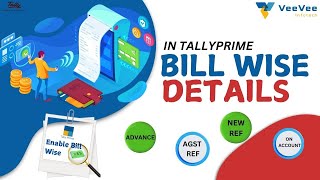 How to Enable BillWise Accounting in Tally Prime  Track Outstanding Bills Easily [upl. by Mattland]