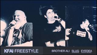 KFAI Freestyle  Eyedea  Slug  Brother Ali  Carnage amp More [upl. by Akirdnwahs]