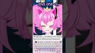 STOP Its time to enjoy some keyboard clacks vtuber asmrsounds keyboard asmrsleep [upl. by Lenka]