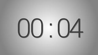 4 Seconds countdown Timer  5 beep at the end  Simple Timer four sec [upl. by Pillihp330]