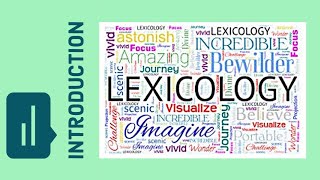 • Lexicology  Introduction linguistics shorts [upl. by Beryle]