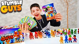 Abrindo Pacotinhos de MiniFiguras de Stumble Guys com Figurinhas lendárias  Piero Start Games [upl. by Hareehat158]