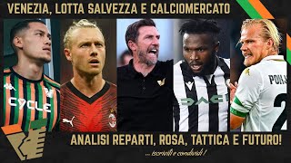 🔥 il VENEZIA di DI FRANCESCO ANALISI ROSA DEFINITIVA CALCIOMERCATO KJAER SUCCESS e PROSPETTIVE [upl. by Zwart246]