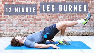 12 Minute Leg Burner  Home Workout  The Body Coach [upl. by Grange728]