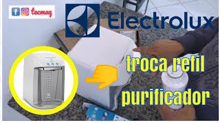 como trocar filtro purificador Electrolux [upl. by Norval827]