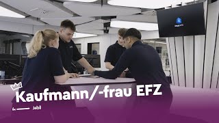 Meister der Organisation Kaufmannfrau EFZ  Jabil  Lehrstellenvideo  Yousty [upl. by Enimrej]