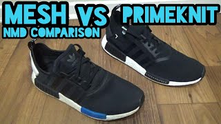 Adidas NMD Primeknit Vs Mesh Whats the difference [upl. by Jeannette]