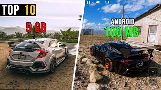 Top 5 Open World Car Racing Games Like Forza Horizon For Android 2023  Best Car Games For Android [upl. by Nnyladnarb853]