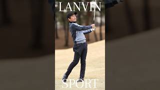 【LANVIN SPORT自己PR大使】shorts LANVINSPORT ランバンスポール ゴルフ系クリエイターNo1決定戦戦 [upl. by Imer201]