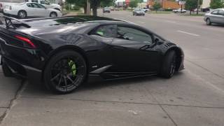 Crazy Loud Lamborghini Huracan w Vorsteiner Kit and Exhaust Acceleration [upl. by Yrdua667]