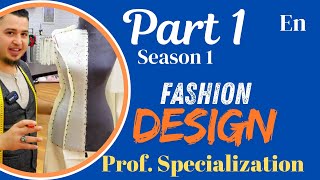 Learn how to do CORSAGE PATTERN SEASON 1 PART 1 Fashion Design Pattern and Sewing Course [upl. by Haon]