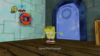 SpongeBobs Truth or Square Official video game trailer Xbox 360 Nintendo Wii DS and PSP [upl. by Asiram]