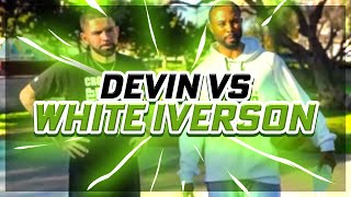 White Iverson vs Devinthelab SHIFTY BATTLE A MESSAGE TO FRIGA [upl. by Oiziruam]