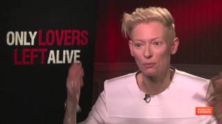 Only Lovers Left Alive Interview With Tilda Swinton HD [upl. by Wein]