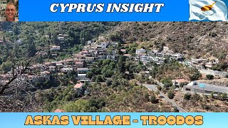 Askas Village in the Troodos Mountains Cyprus  Churches Houses amp More [upl. by Lamee443]