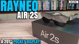 A 201” Screen That Fits In Your Pocket  RayNeo Air 2s XR Glasses Review [upl. by Hsetih]