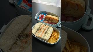 Pack my lunchbox with me 🥪bento asmr lunch lunch box sandwich food satisfying bentobox [upl. by Charmian704]