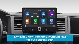 VW  Skoda  Seat Dynavin Android Radio Navi Einbau D9V10W Premium  Premium Flex [upl. by Cassondra]