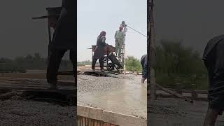 How to make Concrete Lanter Slab  How to Use Cement in Concrete Linter Slab malikarif concrete [upl. by Elston]