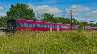 EuroCity til Hamborg  Blandet Tog på Sjælland Del 33 [upl. by Berkie953]