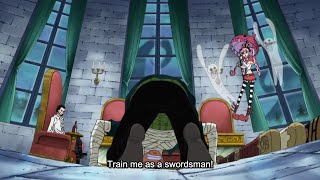 Mihawk agrees to train Zoro  One Piece [upl. by Betteann]