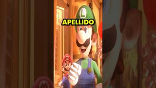 🍄 ¡¿El APELLIDO de MARIO y LUIGI 🤯 shorts [upl. by Ffoeg]