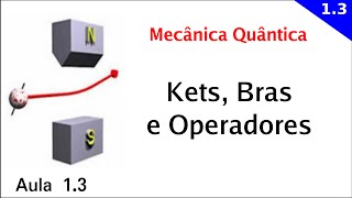 Kets Bras e Operadores  Mecânica Quântica 1 – Aula 13 [upl. by Crespi]