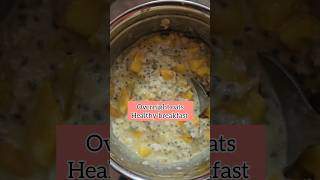 Overnight oats healthy breakfast mommyvlogger trending cooking recipe overnightoats oatsrecipe [upl. by Nairdna]