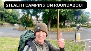 Roundabout Stealth Camping In Durham UK [upl. by Lilli]