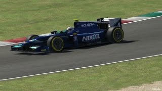 Assetto Corsa GP2 Series 2014 Mugello Circuit Gameplay [upl. by Anyala803]