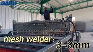 38mm wire mesh welding machine for construction [upl. by Je136]