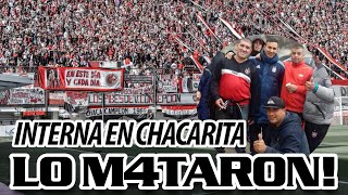 Un muert0 en una interna de la barra de Chacarita  Podría jugar todo el año a puertas cerradas [upl. by Eirene]