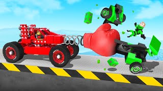 Build The BEST JOUSTING CAR Challenge Trailmakers [upl. by Fabiolas377]