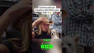 Corinna Kopf Calls Out Streamers 😨 adinross corinnakopf kick live jackdoherty [upl. by Ayimat600]