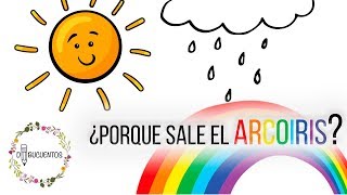 PORQUE SALE el ARCOIRIS  COMO SE FORMA el ARCOÍRIS  COMO EXPLICAR a los NIÑOS EL ARCOIRIS [upl. by Leinod]